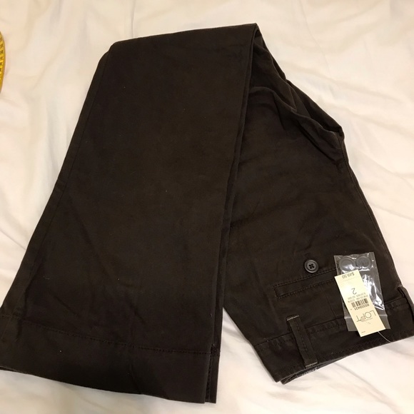 NWT LOFT Marisa brown trouser with stretch, 2 - Picture 3 of 5